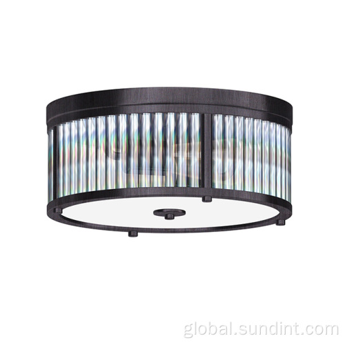 China Vintage Indoor Living Room Flush Mount Ceiling Lamp Manufactory